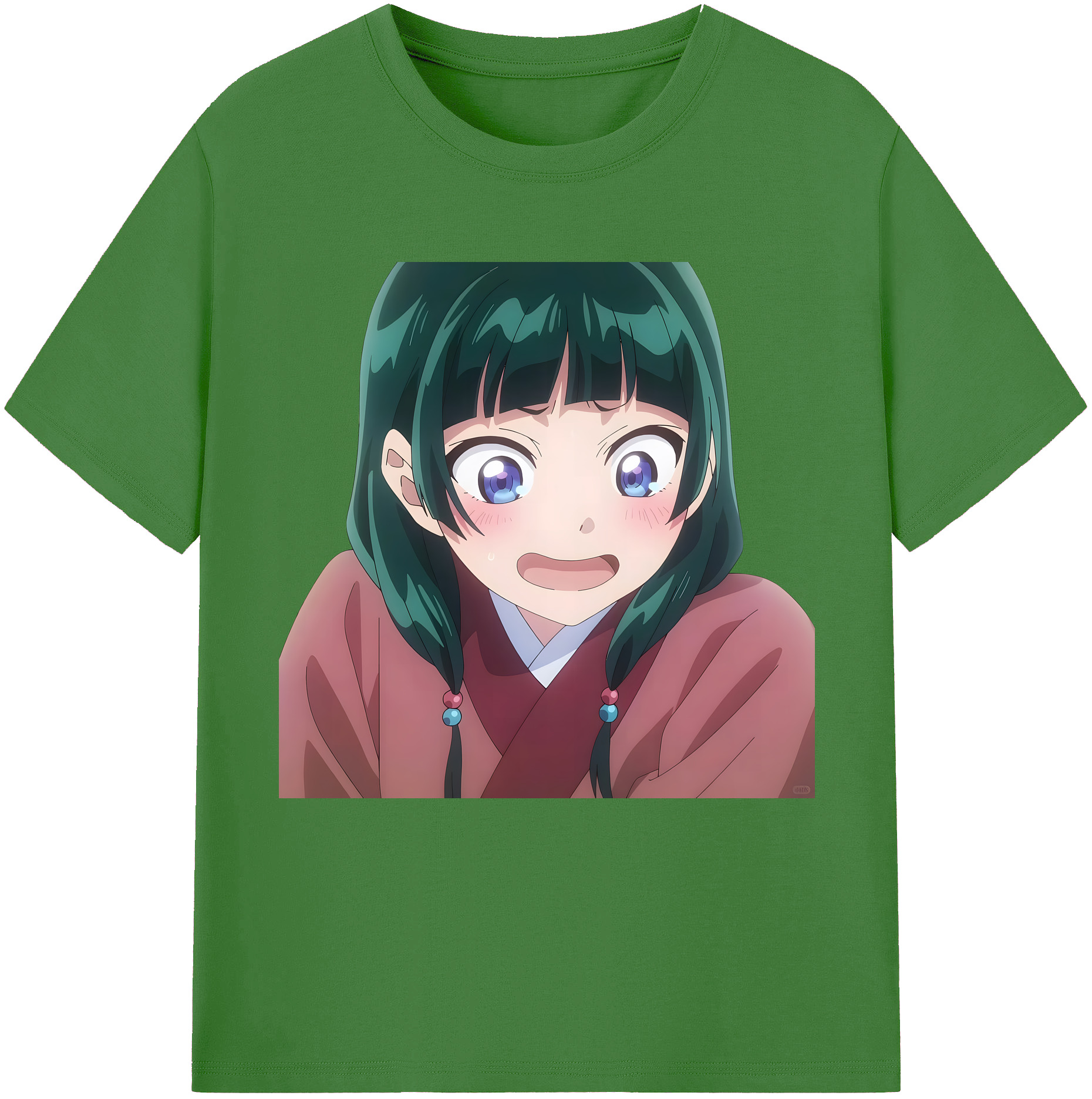 （画像用） 薬屋のひとりごと The Apothecary Diaries レディースカジュアルプリントTシャツ（綿100％）